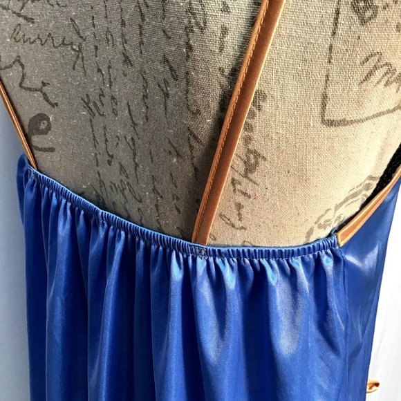 Satin, "Vintage Look", 2-PC Pajamas - Picture 9 of 12